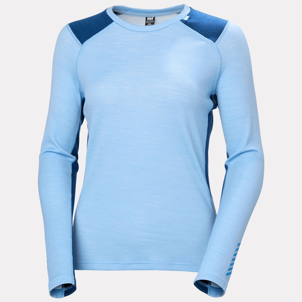W LIFA MERINO MIDWEIGHT CREW, BRIGHT BLUE, XXXL