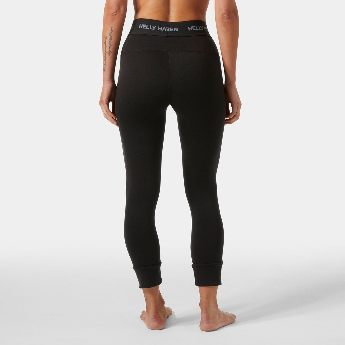 W LIFA MERINO MIDW 3/4 PANT, BLACK, L