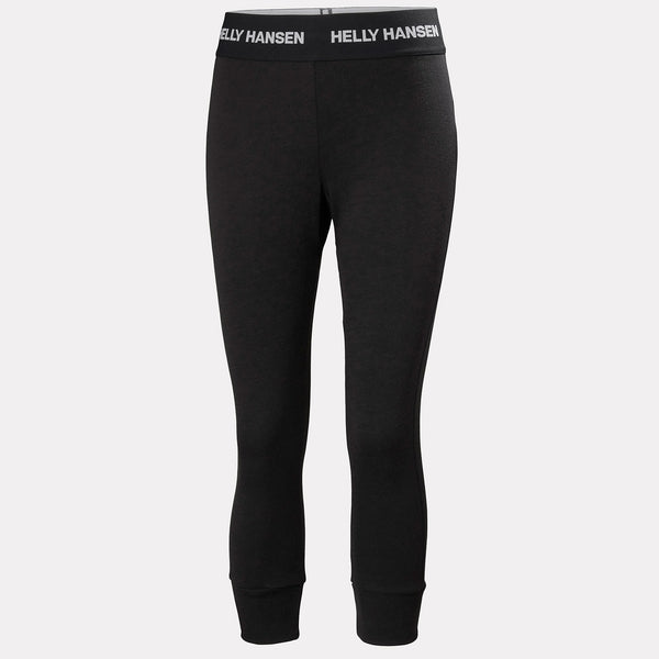 W LIFA MERINO MIDW 3/4 PANT, BLACK, L