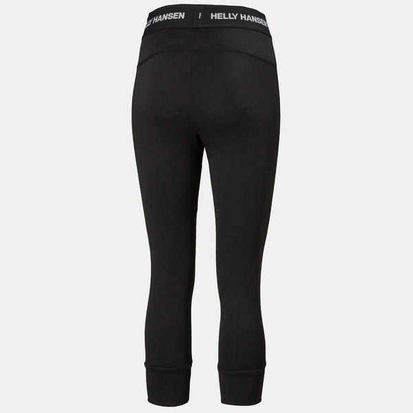 W LIFA MERINO MIDW 3/4 PANT, BLACK, L