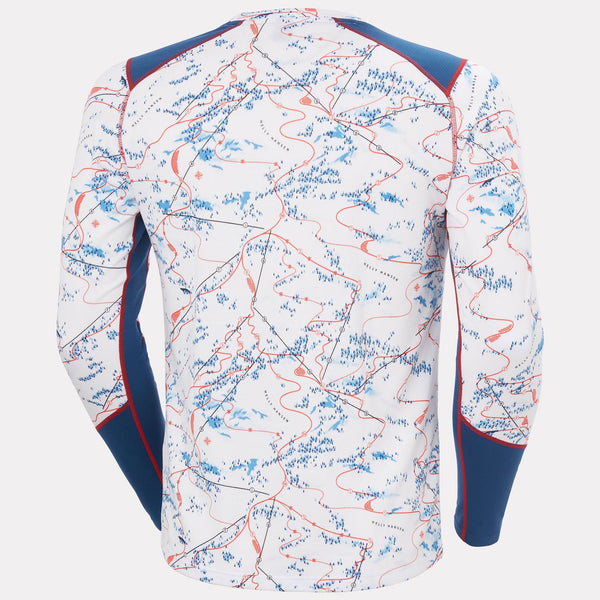 LIFA ACTIVE CREW, WHITE SLOPE, XXL