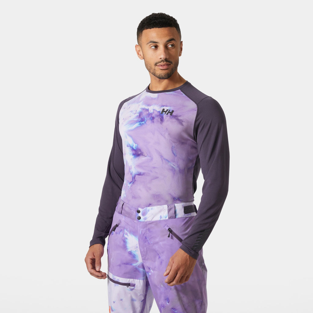 LIFA ACTIVE CREW, BLACK GRAPE, XXL