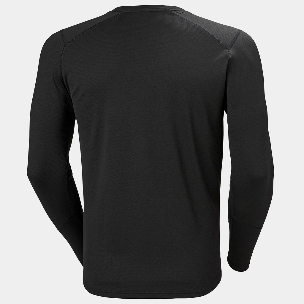 LIFA ACTIVE CREW, BLACK, XXL