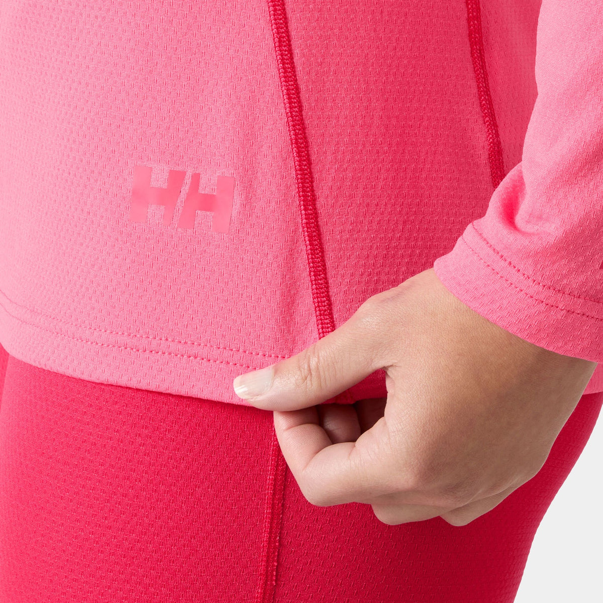 W LIFA ACTIVE CREW, HOT PINK, L