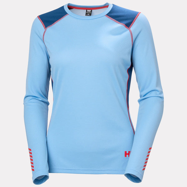 W LIFA ACTIVE CREW, BRIGHT BLUE, M