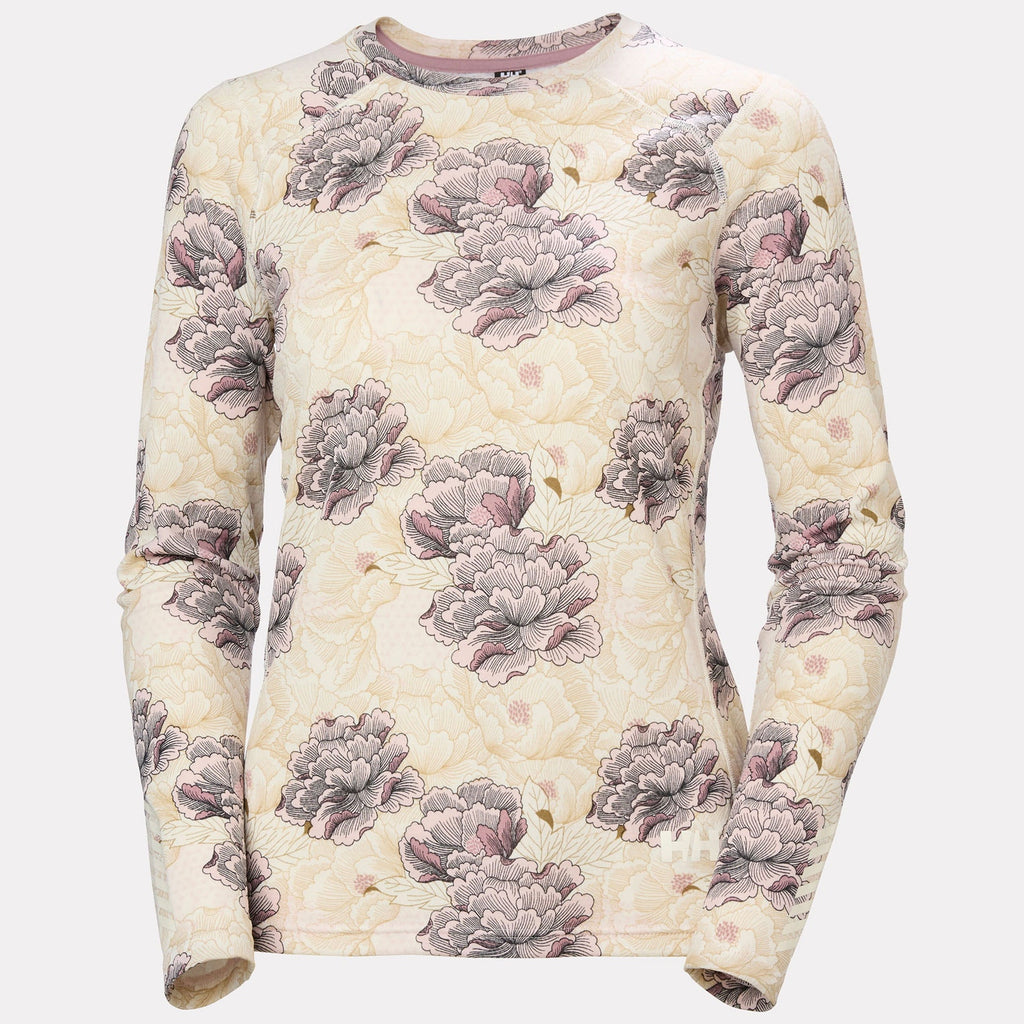 W LIFA ACTIVE CREW, PURPLE CLAY, L