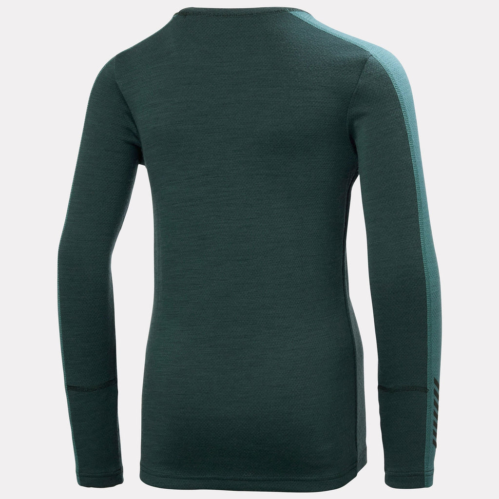 JR LIFA MERINO MIDWEIGHT SET, DARK JUNGLE, 140/10