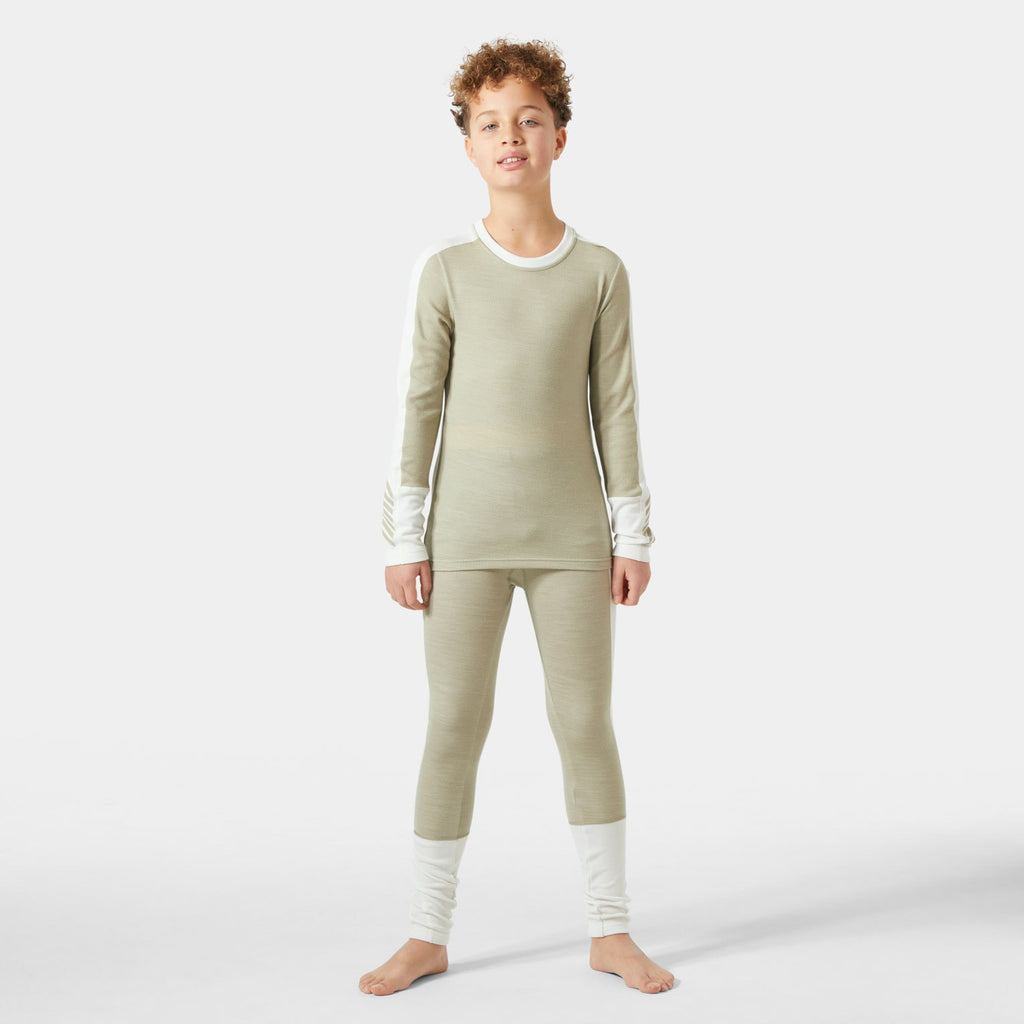 JR LIFA MERINO MIDWEIGHT SET, LIGHT LAV, 140/10