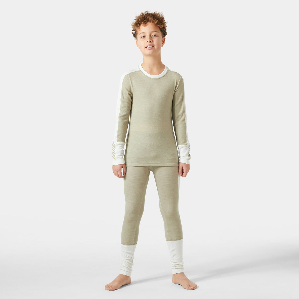JR LIFA MERINO MIDWEIGHT SET, LIGHT LAV, 140/10