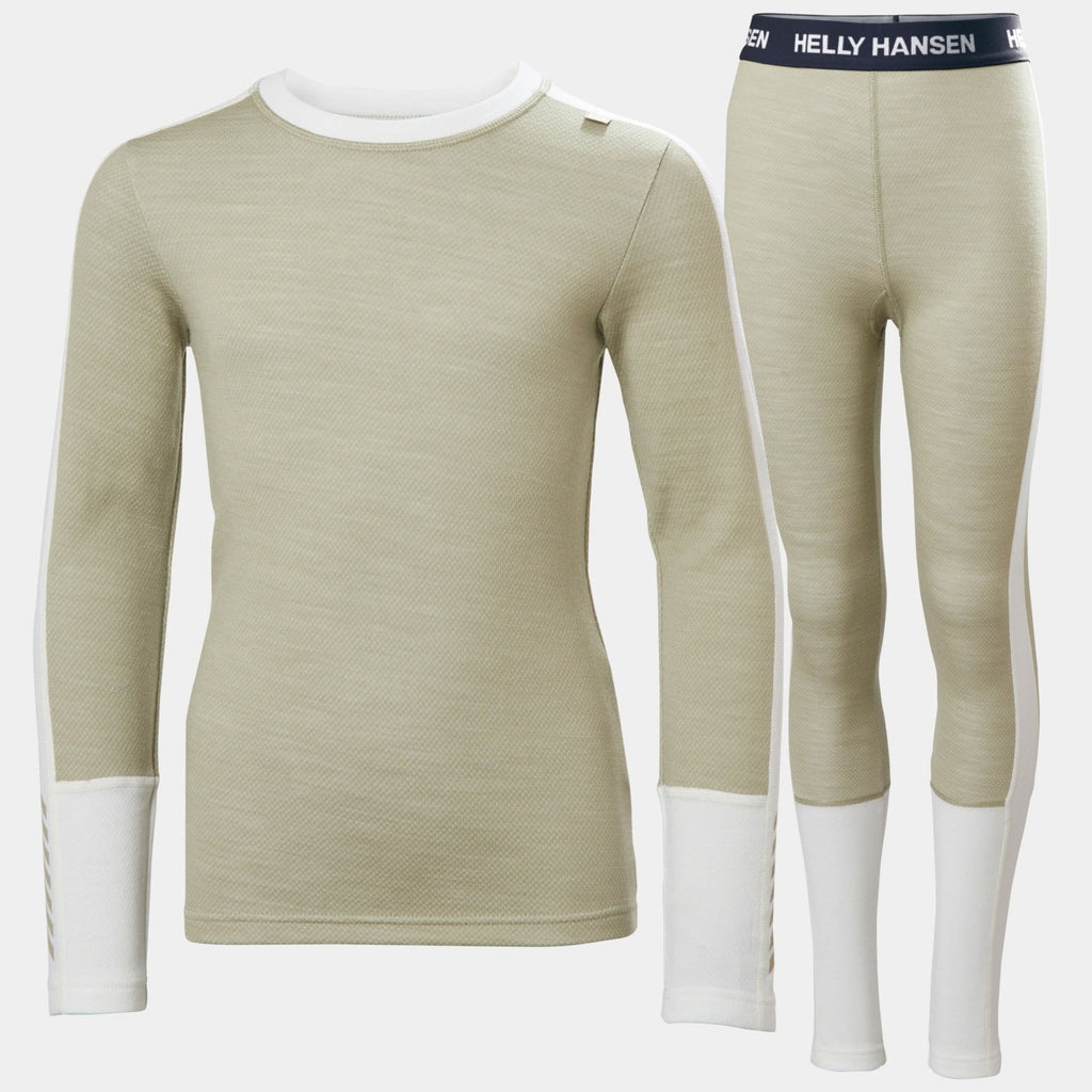 JR LIFA MERINO MIDWEIGHT SET, LIGHT LAV, 140/10