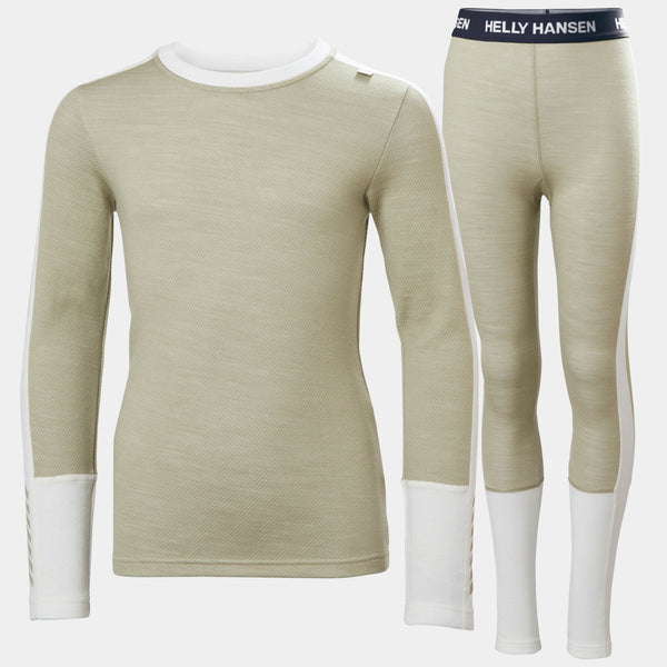 JR LIFA MERINO MIDWEIGHT SET, LIGHT LAV, 140/10