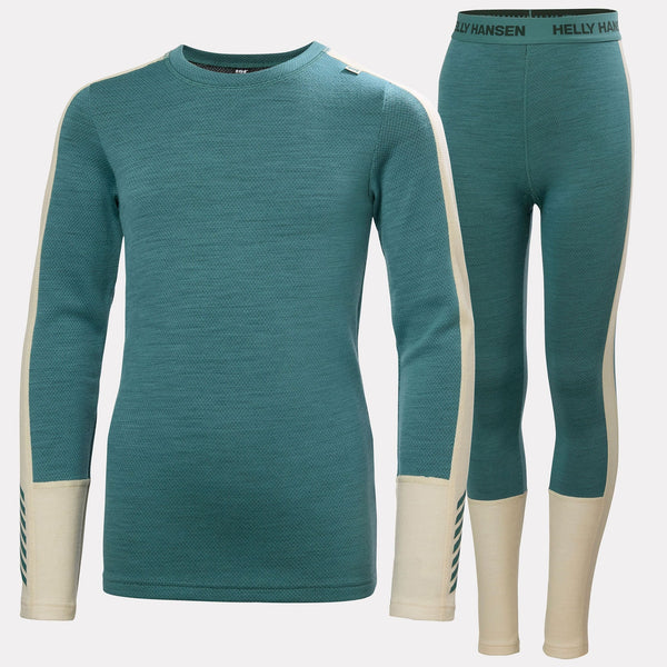 JR LIFA MERINO MIDWEIGHT SET, OPAL GREEN, 140/10