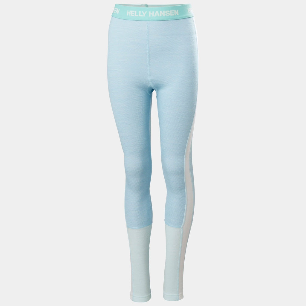 JR LIFA MERINO MIDWEIGHT SET, LIGHT CYAN, 164/14