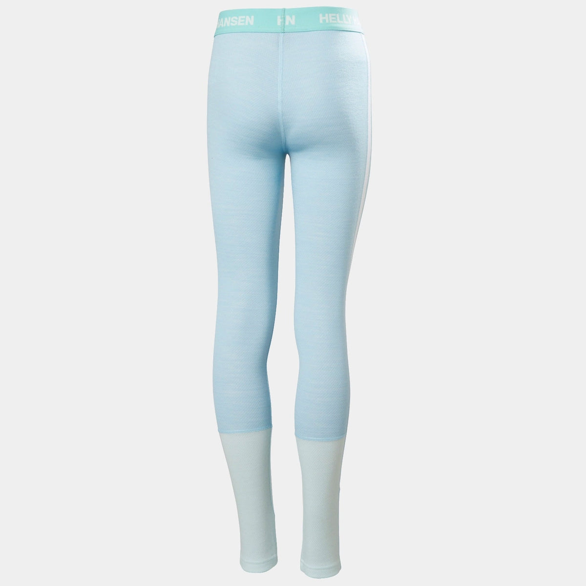 JR LIFA MERINO MIDWEIGHT SET, LIGHT CYAN, 164/14