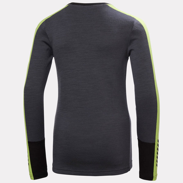 JR LIFA MERINO MIDWEIGHT SET, THUNDER GRE, 140/10