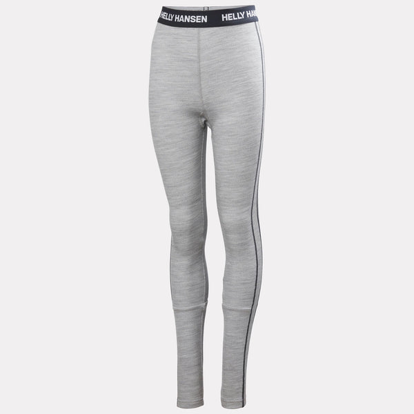 JR LIFA MERINO MIDWEIGHT SET, GREY MELANG, 140/10