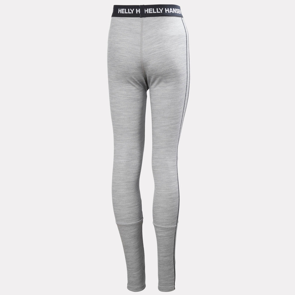 JR LIFA MERINO MIDWEIGHT SET, GREY MELANG, 140/10