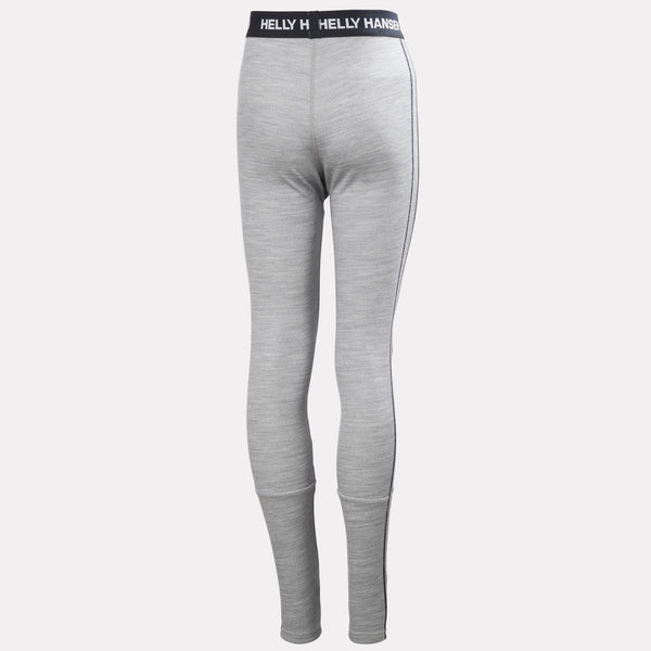 JR LIFA MERINO MIDWEIGHT SET, GREY MELANG, 140/10