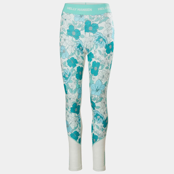 W LIFA MERINO MIDW GRA PANT, SEAFOAM FLO, L