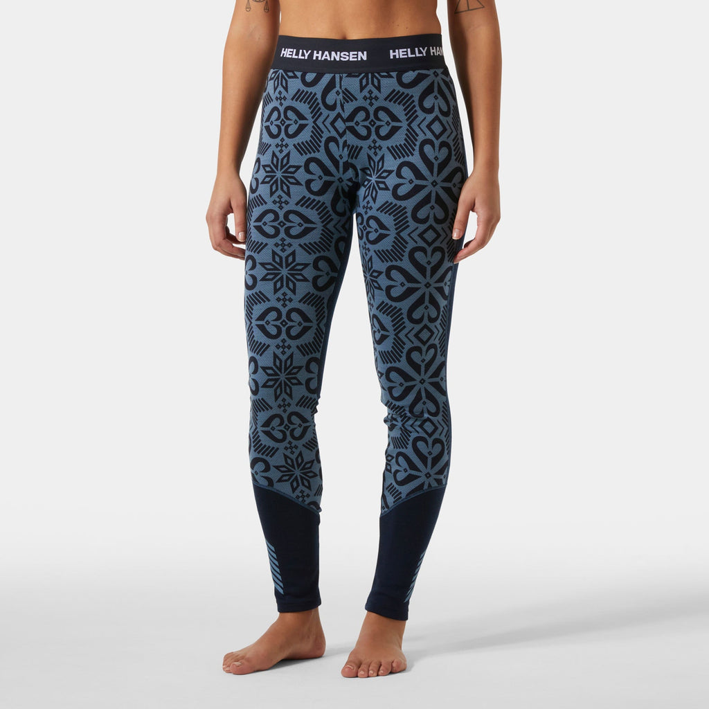 W LIFA MERINO MIDW GRA PANT, NAVY NORDIC, L