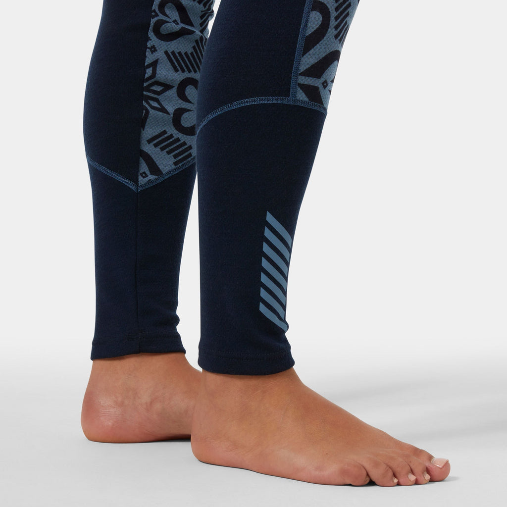 W LIFA MERINO MIDW GRA PANT, NAVY NORDIC, L