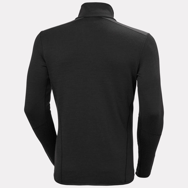 LIFA MERINO MIDLAYER, BLACK, XXL