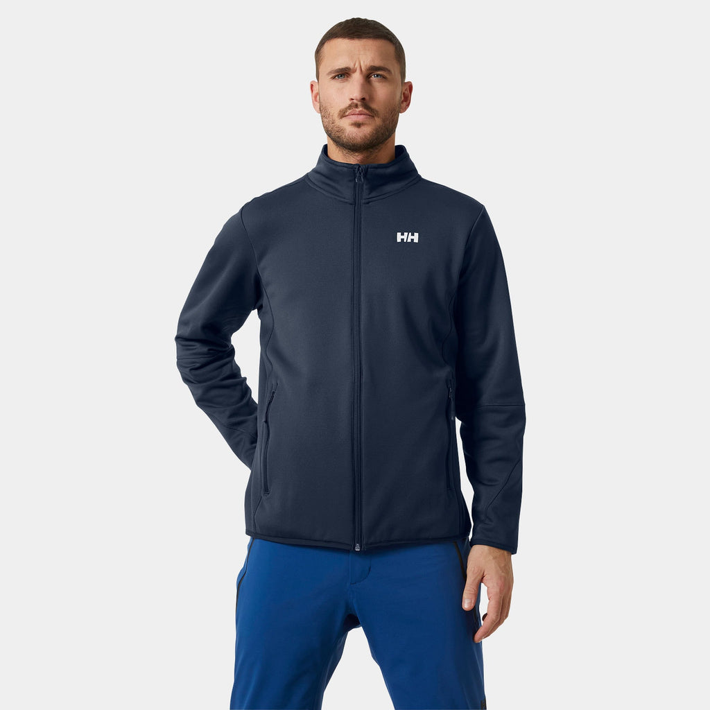 ALPHA ZERO FLEECE JACKET, NAVY, M