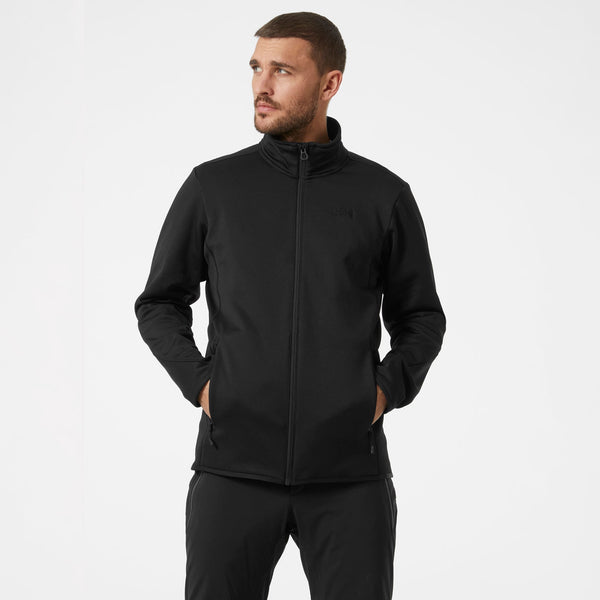 ALPHA ZERO FLEECE JACKET, BLACK, S