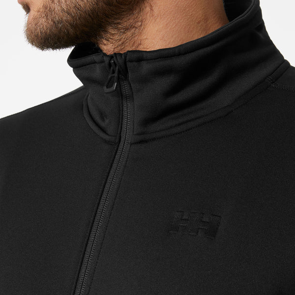 ALPHA ZERO FLEECE JACKET, BLACK, S