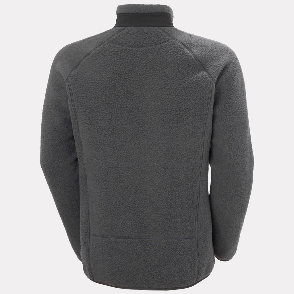 PANORAMA PILE BLOCK JACKET, THUNDER GRE, XXL