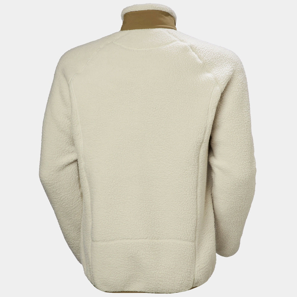 PANORAMA PILE BLOCK JACKET, PELICAN, XXL