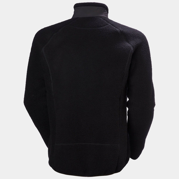 PANORAMA PILE BLOCK JACKET, BLACK, XXL