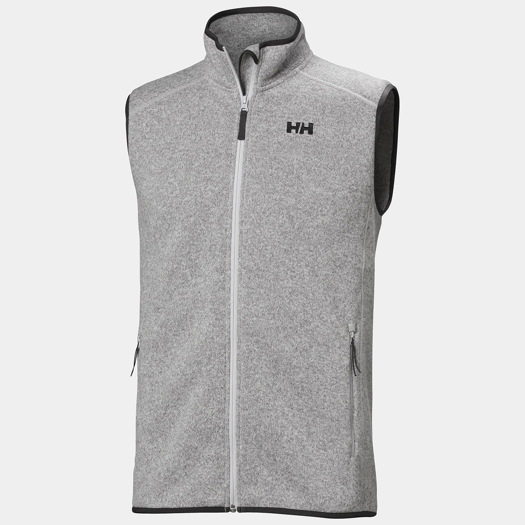 VARDE FLEECE VEST 20, GREY FOG, XXL