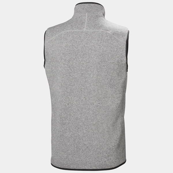 VARDE FLEECE VEST 20, GREY FOG, XXL