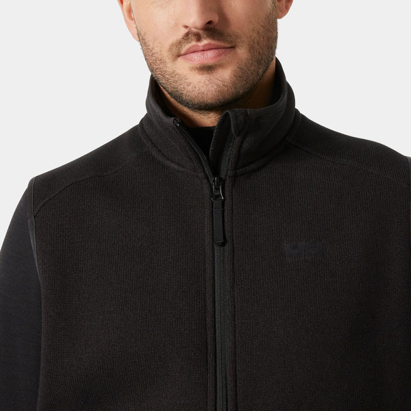 VARDE FLEECE VEST 20, BLACK, XXL