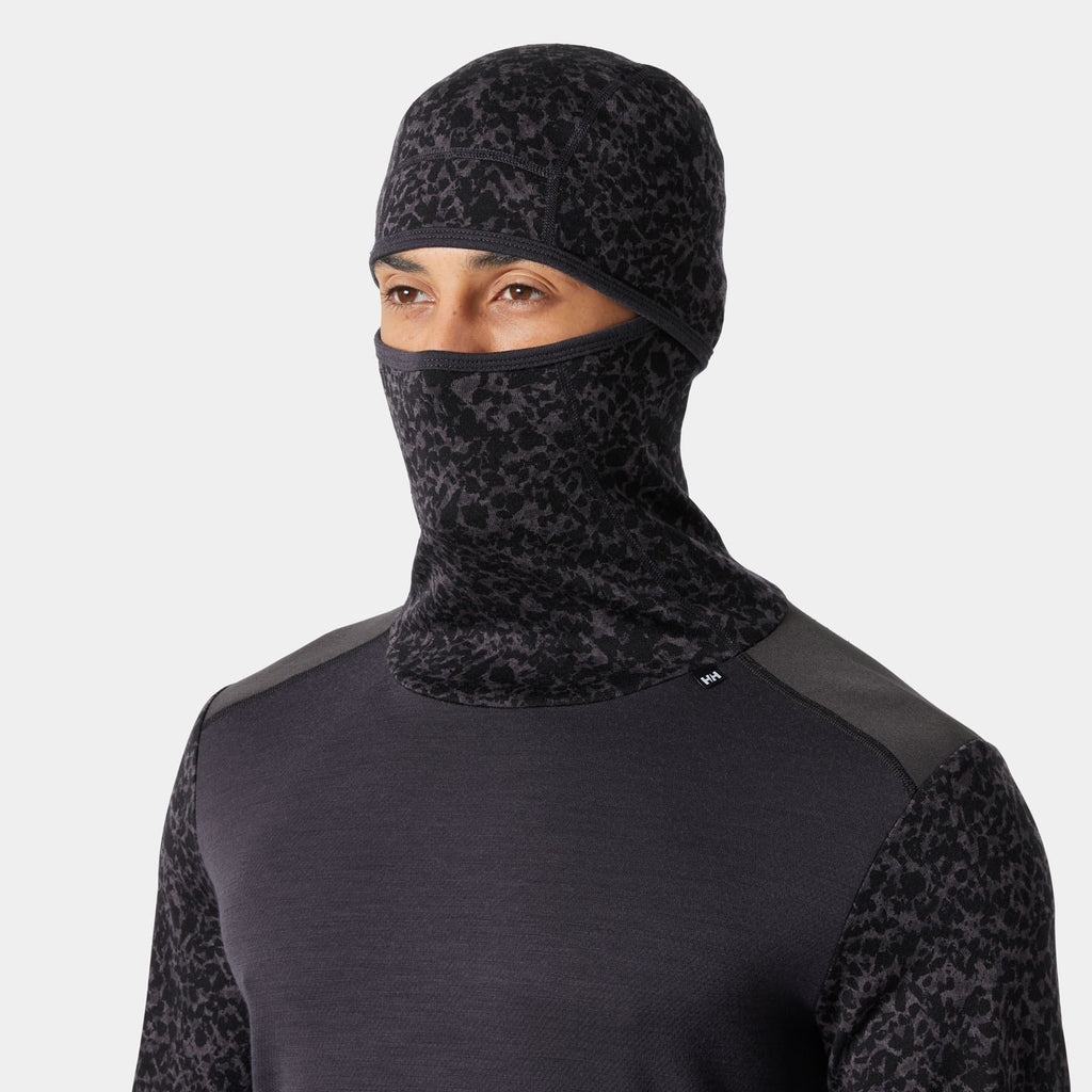 LIFA MERINO MIDW BLC HOODIE, BLACK GRAPE, XXL