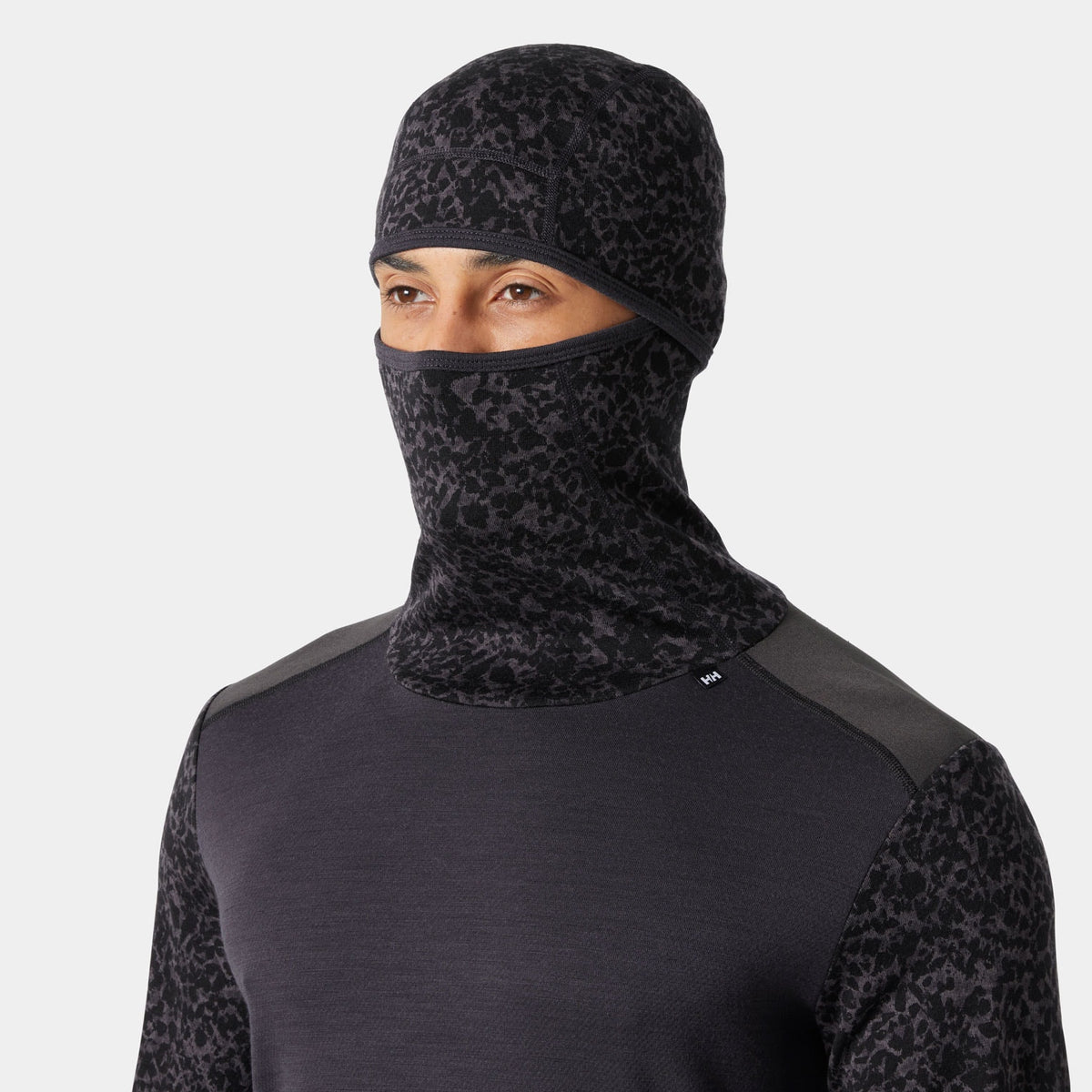 LIFA MERINO MIDW BLC HOODIE, BLACK GRAPE, XXL
