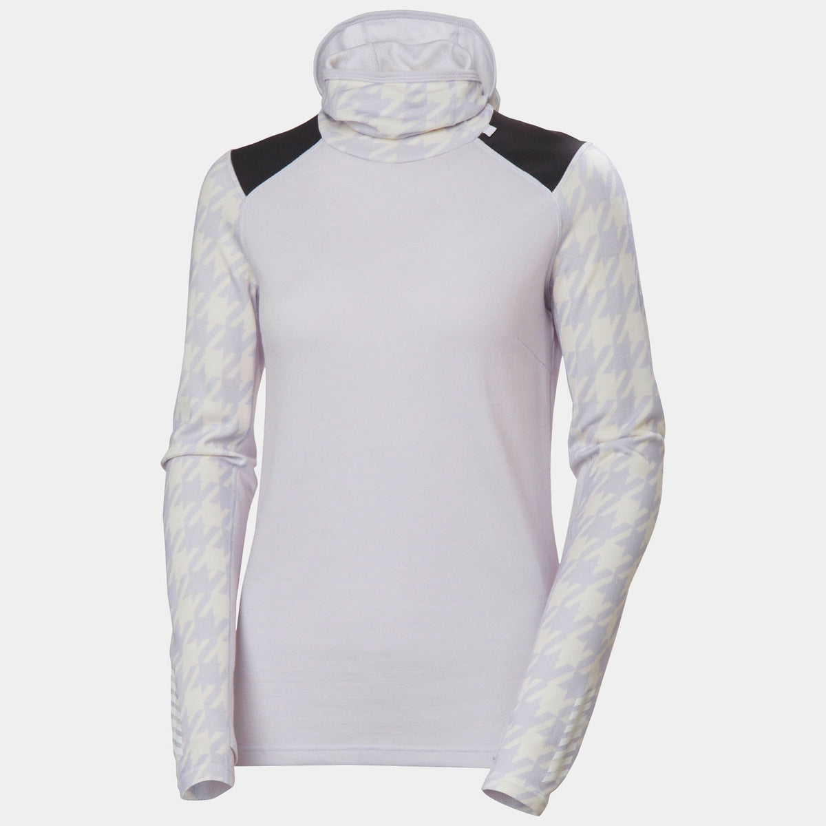 W LIFA MERINO MIDW BLC HOODIE, LIGHT PURPL, L