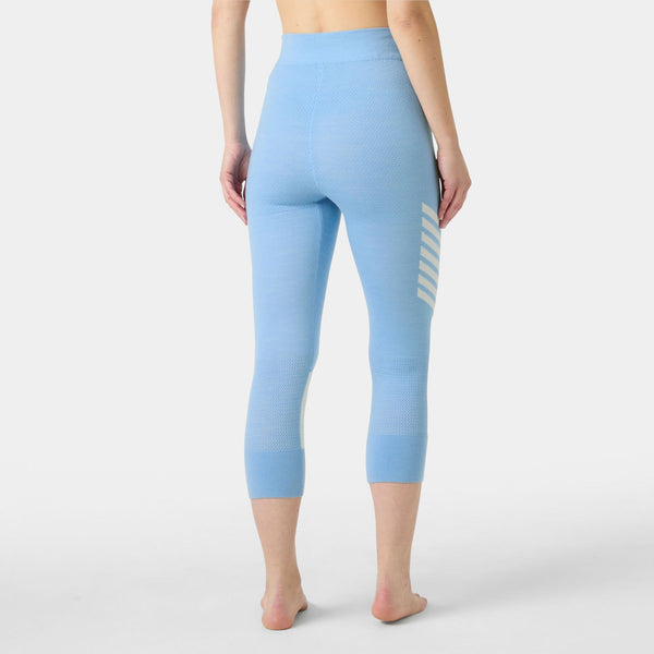 W LIFA MERINO KNITEVO 3/4 PANT, BRIGHT BLUE, L
