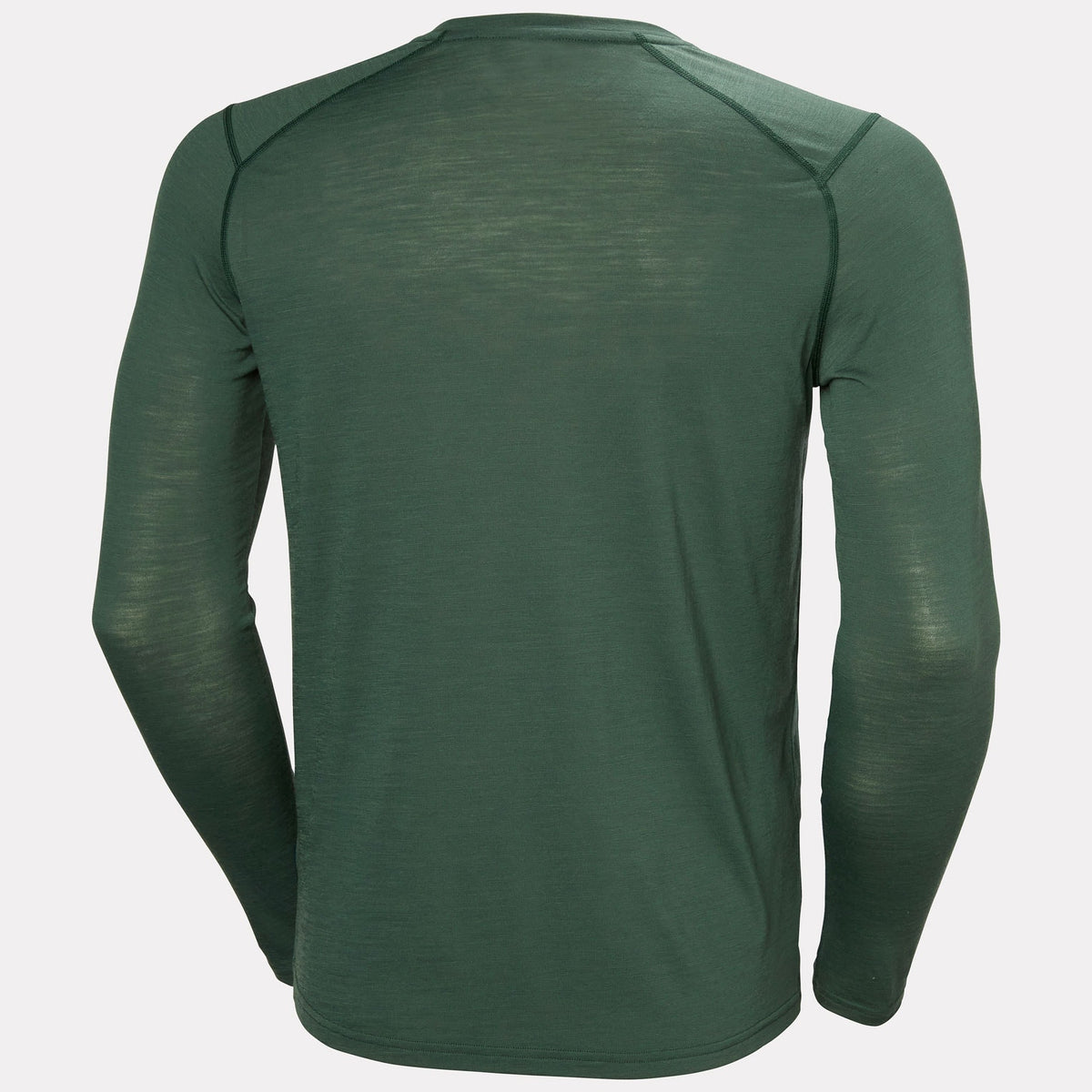 HH DURAWOOL CREW LS, JUNGLE GREE, XXL