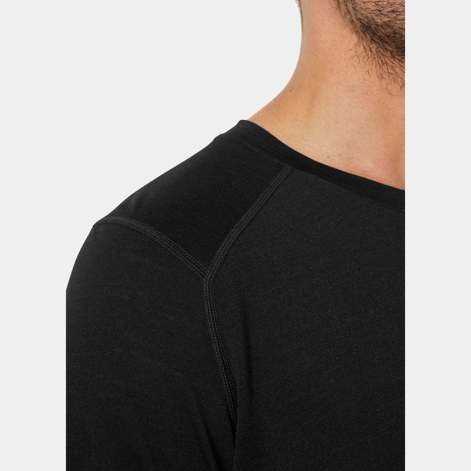 Men's HH Durawool Crew Long Sleeve Secondary image