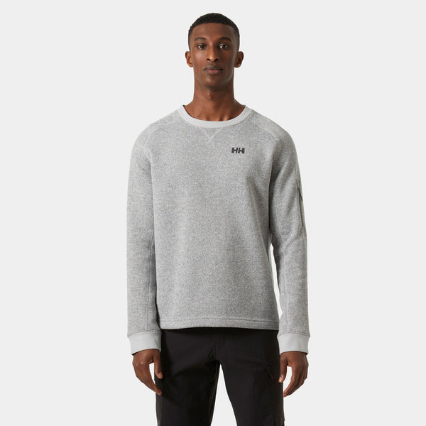 VARDE CREWNECK, GREY FOG, XXL
