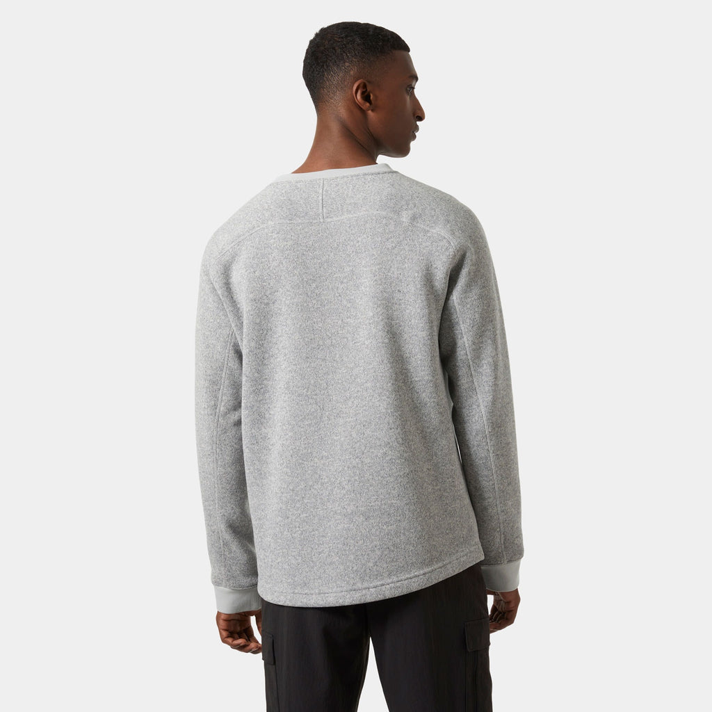 VARDE CREWNECK, GREY FOG, XXL