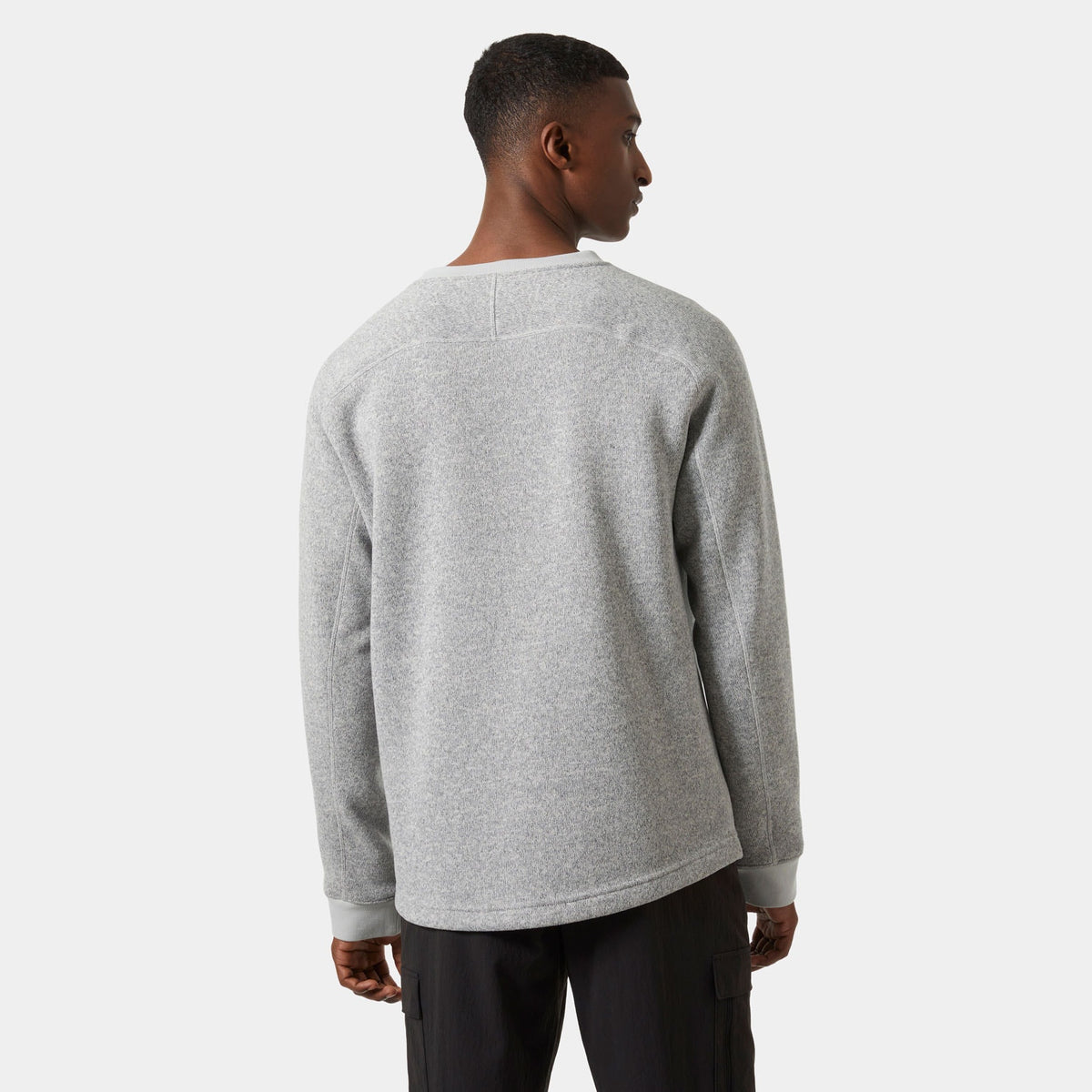 VARDE CREWNECK, GREY FOG, XXL