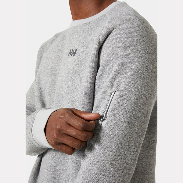 VARDE CREWNECK, GREY FOG, XXL