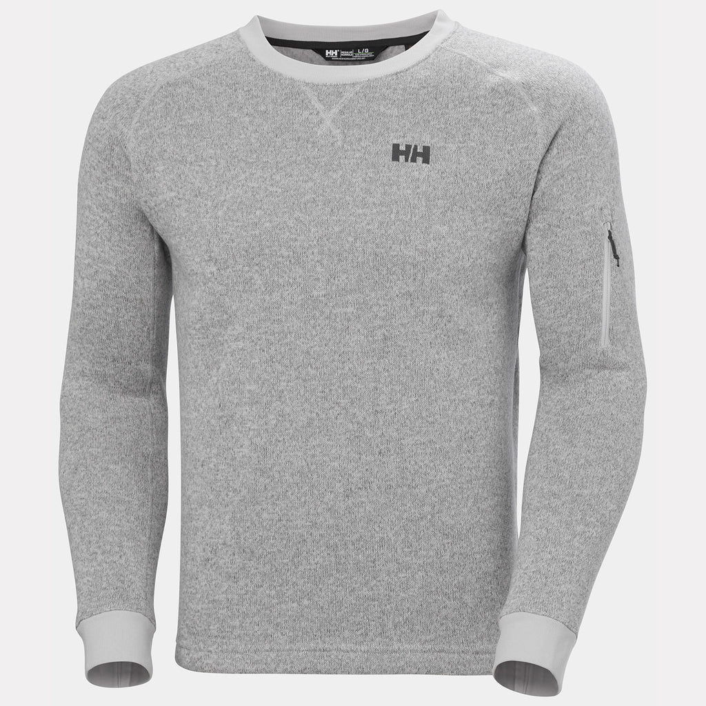 VARDE CREWNECK, GREY FOG, XXL