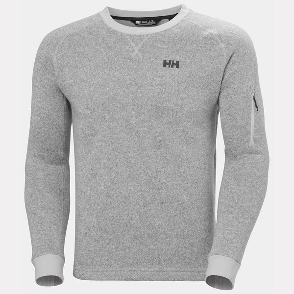 VARDE CREWNECK, GREY FOG, XXL
