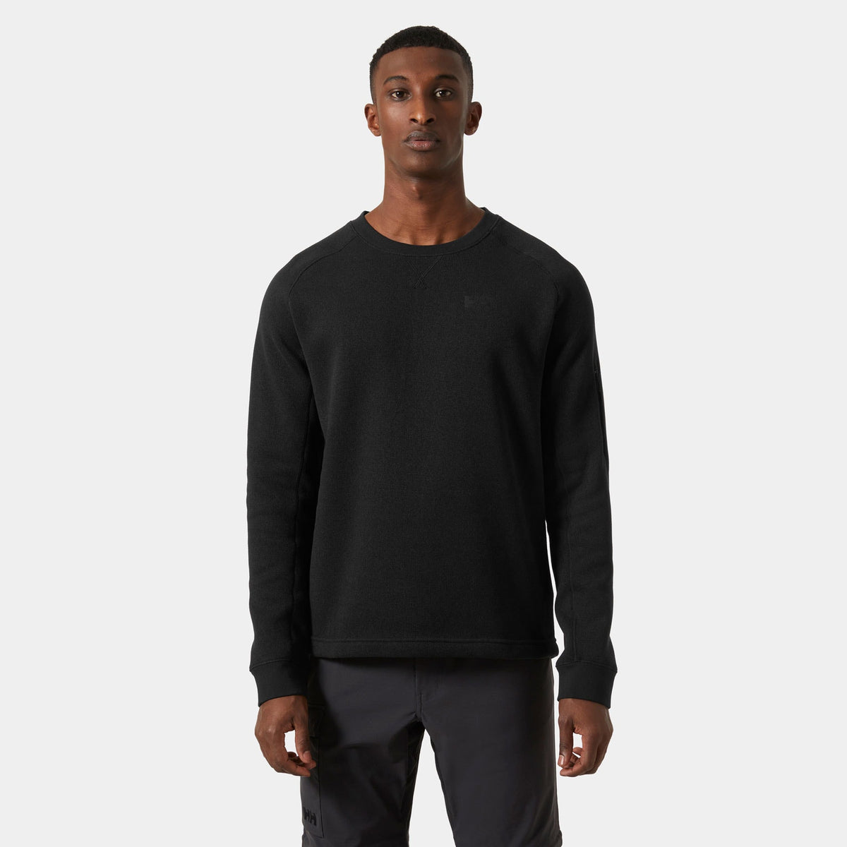 VARDE CREWNECK, BLACK, XXL