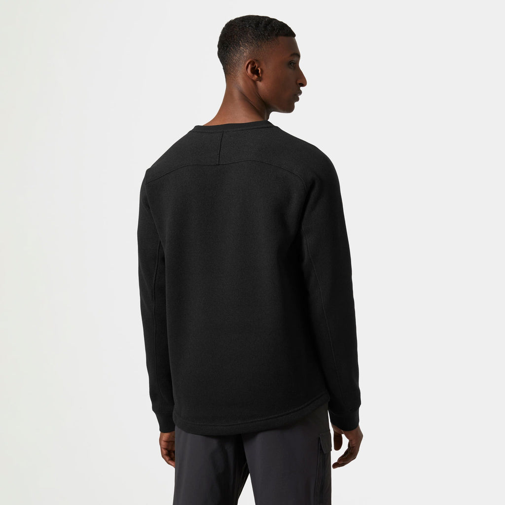 VARDE CREWNECK, BLACK, XXL