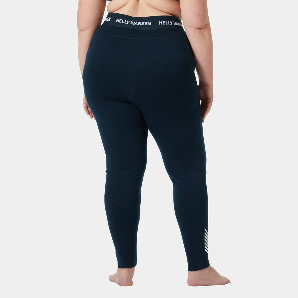 W LIFA MERINO MIDWT PANT PLUS, NAVY, 1X